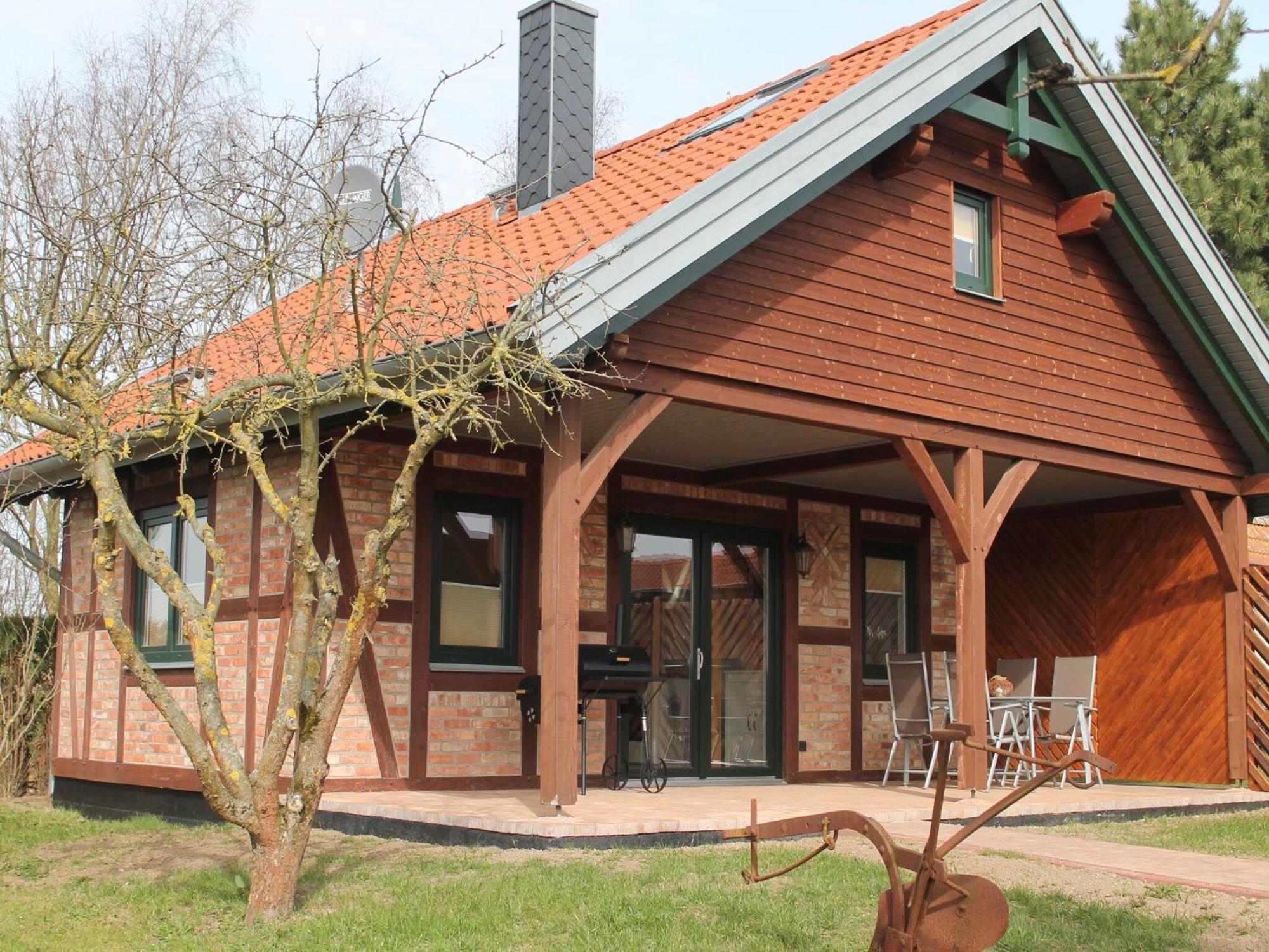 Modern Holiday Home In Brusow With Roofed Terrace Kropelin Ngoại thất bức ảnh