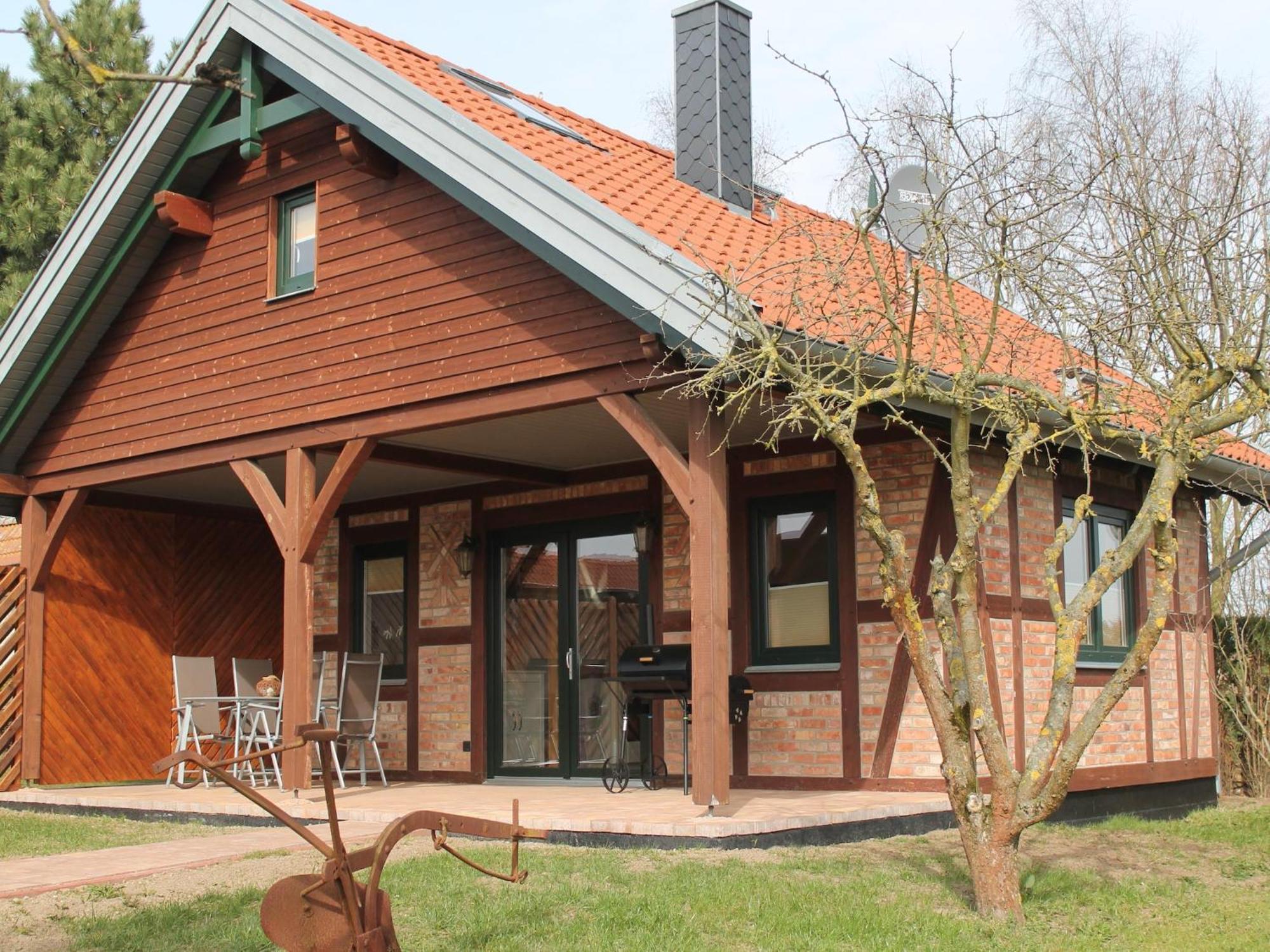 Modern Holiday Home In Brusow With Roofed Terrace Kropelin Ngoại thất bức ảnh